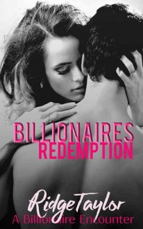 billionaire's redemption, ridge taylor, epub, pdf, mobi, download