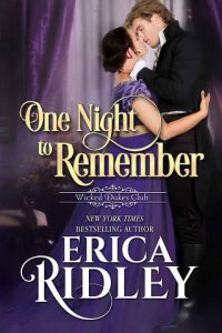 one night remember, erica ridley, epub, pdf, mobi, download
