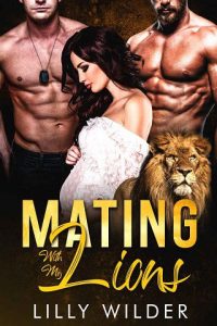 mating lions, lilly wilder