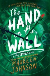hand on wall, maureen johnson