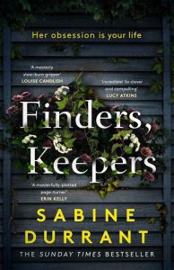 finders keepers, sabine durrant