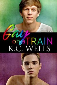 gay on train, kc wells