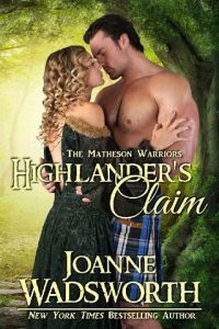 highlander's claim, joanne wadsworth