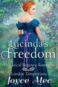 lucinda's freedom, joyce alec