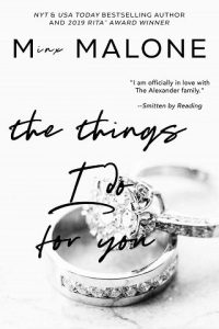 things i do, m malone