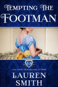 tempting footman, lauren smith