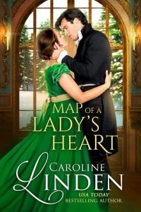 map lady's heart, caroline linden