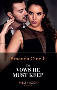 vows he must keep, amanda cinelli