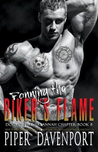 fanning biker's flame. fiona davenport