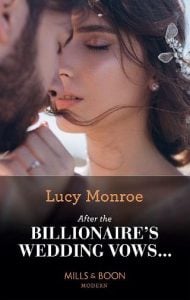 billionaire's wedding, lucy monroe