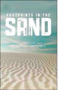 footprints in sand, rebekah hatcher