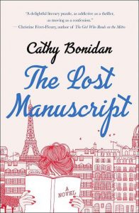 lost manuscript, cathy bonidan