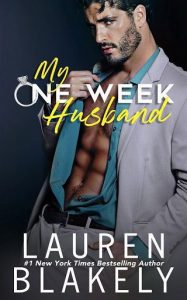 one week husband, lauren blakely