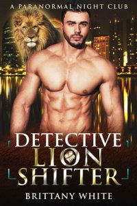 detective lion, brittany white