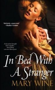 bed with stranger, mary wine