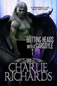 butting heads gargoyle, charlie richards