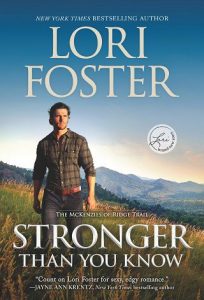 stronger than you know, lori foster
