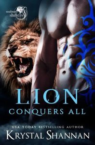 lion conquers all, krystal shannan
