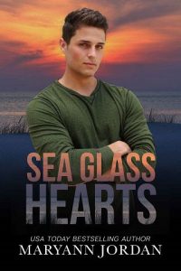 sea glass hearts, maryann jordan