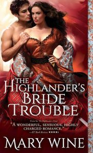 highlander's bride trouble, mary wine