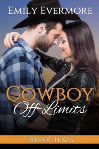 cowboy off limits, emily evermore