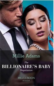 billionaire's baby, millie adams