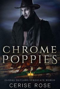 chrome poppies, cerise rose