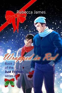 wrapped red, rebecca james