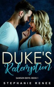 duke's redemption, stephanie renee