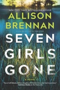 seven girls gone, allison brennan