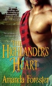 highlander's heart, amanda forester