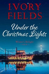 under christmas lights, ivory fields