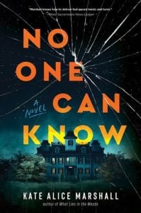 no one can know, kate alice marshall