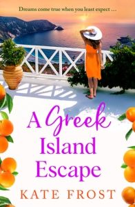 greek island escape, kate frost