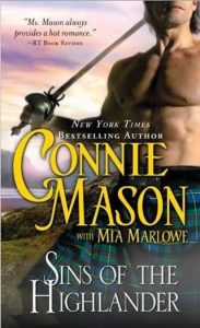 sins highlander, connie mason