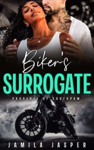 biker's surrogate, jamila jasper