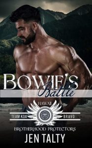 bowie's battle, jen talty