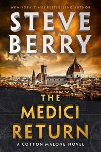 medici return, steve berry
